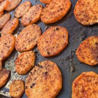 Roasted Sweet Potato Chips