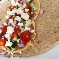 Greek Chicken Wrap